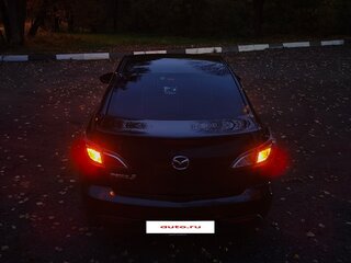 2009 Mazda 3 II (BL), чёрный, 830000 рублей, вид 3