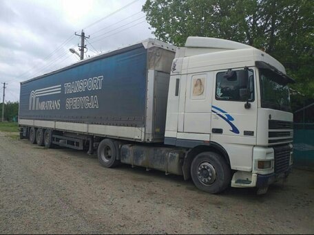 1998 DAF 95XF, белый, 1800000 рублей, вид 2
