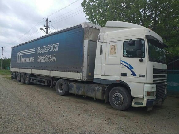 1998 DAF 95XF, белый, 1800000 рублей - вид 1