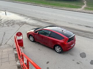 2007 Citroen C4 I, красный, 300000 рублей, вид 4