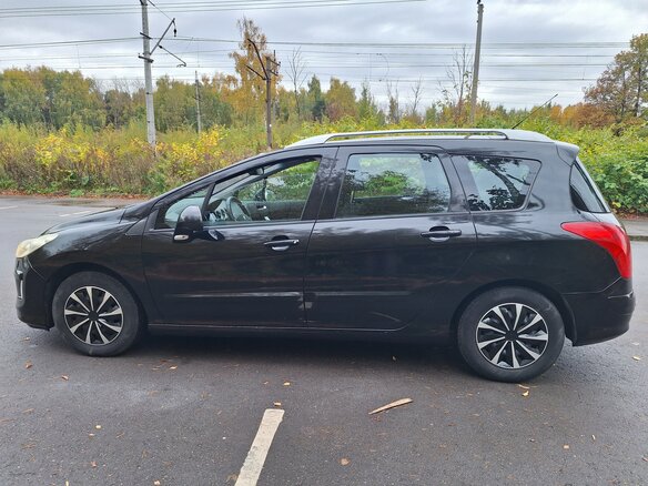2009 Peugeot 308 I, чёрный - вид 5