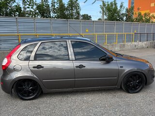 2014 Lada (ВАЗ) Kalina II, коричневый, 400000 рублей, вид 4