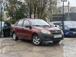 2013 Lada (ВАЗ) Granta I, красный, 189000 рублей, вид 3