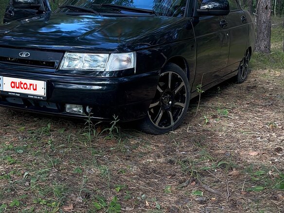 2005 Lada (ВАЗ) 2110, чёрный, 270000 рублей - вид 4