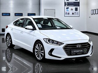 2016 Hyundai Elantra VI (AD), белый, 1369990 рублей, вид 1