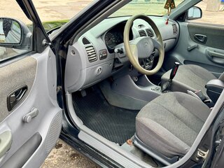 2006 Hyundai Accent ТагАЗ II, чёрный, 320000 рублей, вид 5