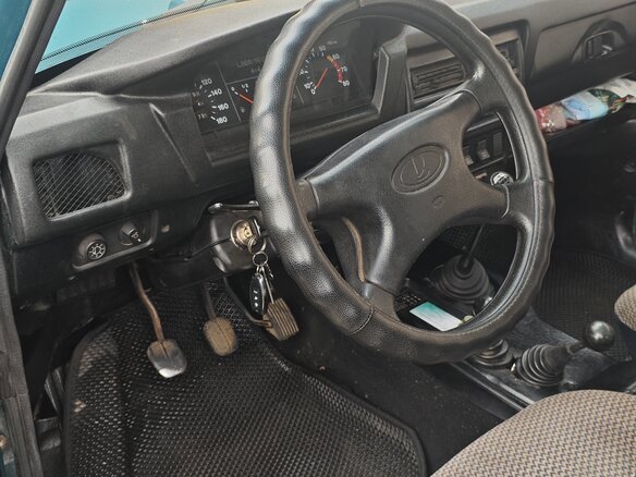 1999 Lada (ВАЗ) 2121 (4x4) I Рестайлинг, синий, 320000 рублей - вид 6