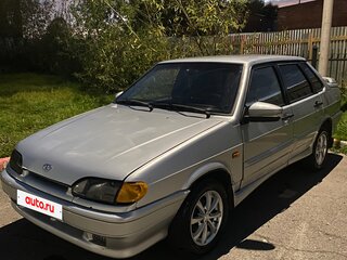 2003 Lada (ВАЗ) 2115, серебристый, 119000 рублей, вид 1