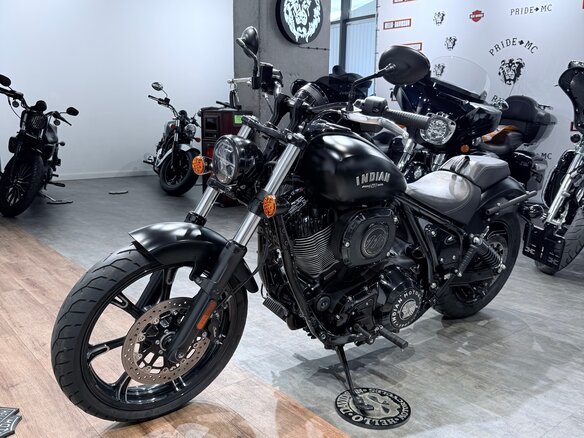 2023 Indian Chief Bobber, чёрный, 1799000 рублей - вид 9