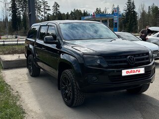 2013 Volkswagen Amarok Double Cab full-time I, чёрный, 2390000 рублей, вид 4