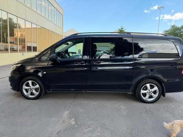 2021 Mercedes-Benz Vito 119 BlueTEC L2 III (W447), чёрный, 4100000 рублей - вид 3