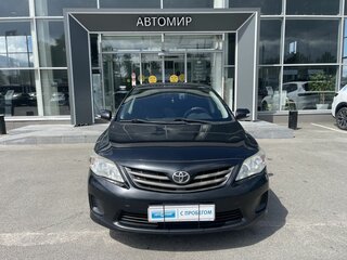 2011 Toyota Corolla X (E140, E150) Рестайлинг, чёрный, 1039000 рублей, вид 2