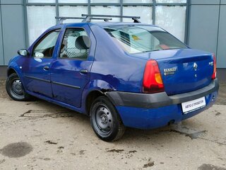 2006 Renault Logan I, синий, 167000 рублей, вид 4