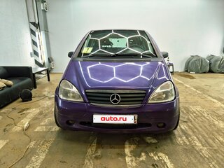 1999 Mercedes-Benz A-Класс 140 I (W168), фиолетовый, 350000 рублей, вид 2