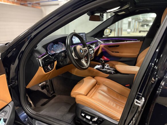 2022 BMW 5 серии 520i VII (G30/G31/G38) Рестайлинг, чёрный, 4950000 рублей - вид 12