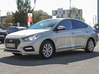 2019 Hyundai Solaris II, бежевый, 1369000 рублей, вид 2