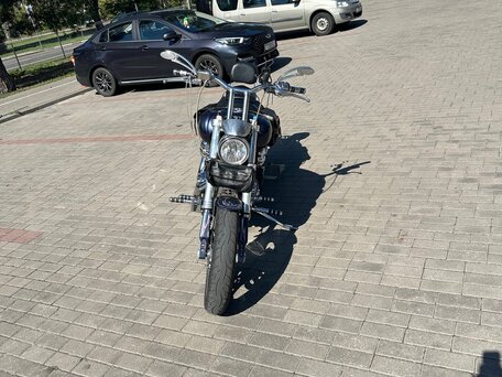 2007 Yamaha XV 1700 Warrior, синий, 1050000 рублей, вид 4