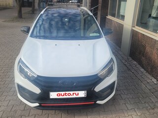 2024 Lada (ВАЗ) Vesta SW Sportline I Рестайлинг (NG), белый, 1900000 рублей, вид 1