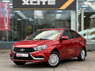 2020 Lada (ВАЗ) Vesta I, красный, 1009000 рублей, вид 1