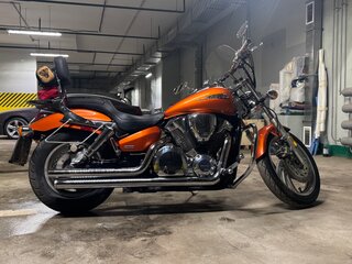 2004 Honda VTX 1300, оранжевый, 565000 рублей, вид 1