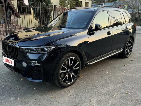 2020 BMW X7 30d I (G07), синий, 7500000 рублей - вид 5