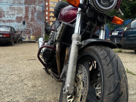 1994 Honda CB 400 Super Four, красный, 265000 рублей, вид 2
