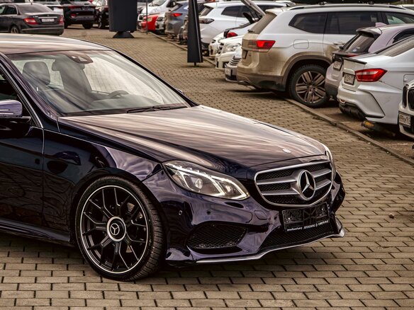 2016 Mercedes-Benz E-Класс 200 IV (W212, S212, C207) Рестайлинг, синий, 1675000 рублей - вид 7