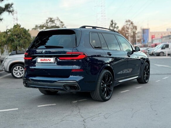 2023 BMW X7 40d I (G07) Рестайлинг, синий, 10900000 рублей - вид 2