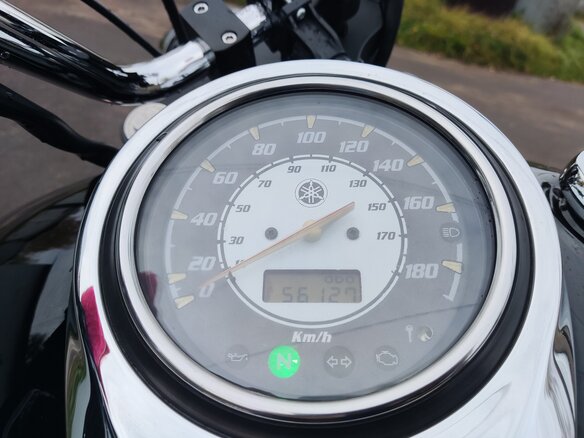 2005 Yamaha XVS1100, чёрный, 600000 рублей - вид 10