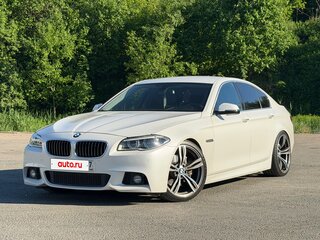 2014 BMW 5 серии 530d xDrive VI (F10/F11/F07) Рестайлинг, белый, 2600000 рублей, вид 1