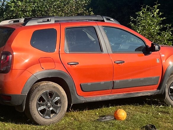 2018 Renault Duster I Рестайлинг, оранжевый, 1150000 рублей - вид 1