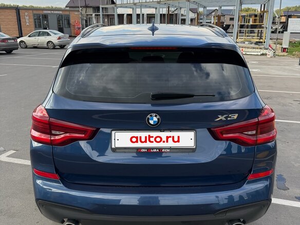 2017 BMW X3 30i xDrive III (G01), синий, 3149000 рублей - вид 5