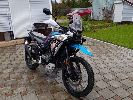 2024 CFMoto 450MT Sport, голубой, 615000 рублей, вид 1