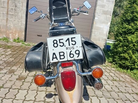 2005 Yamaha XVS650 Drag Star, золотистый, 450000 рублей, вид 2