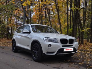 2013 BMW X3 20i xDrive II (F25), белый, 1990000 рублей, вид 1