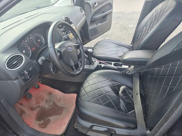 2007 Ford Focus II, чёрный, 245000 рублей - вид 7