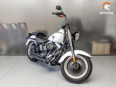 2011 Harley-Davidson Fat Boy, белый, 1016436 рублей, вид 1