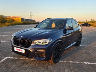 2019 BMW X3 M40d III (G01), синий, 5100000 рублей, вид 1