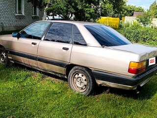 1988 Audi 100 III (C3), золотистый, 75000 рублей, вид 1