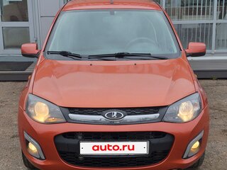 2013 Lada (ВАЗ) Kalina II, оранжевый, 430000 рублей, вид 4