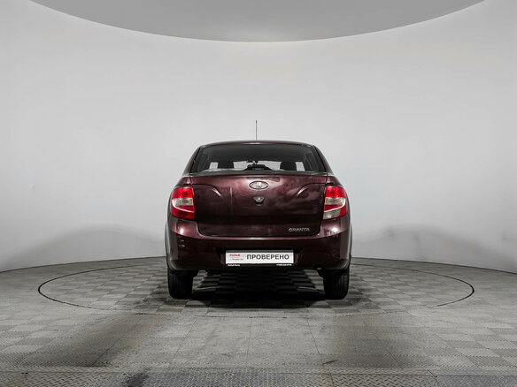 2014 Lada (ВАЗ) Granta I, красный, 249000 рублей - вид 5