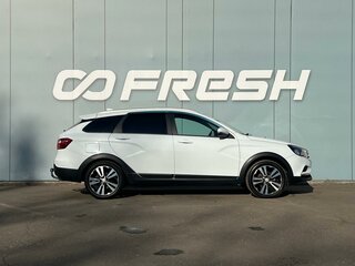 2019 Lada (ВАЗ) Vesta SW Cross I, белый, 1120000 рублей, вид 5
