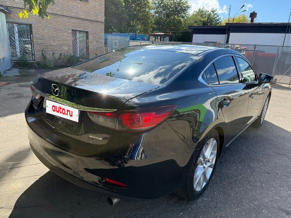 2013 Mazda 6 III (GJ), чёрный, 1600000 рублей - вид 5