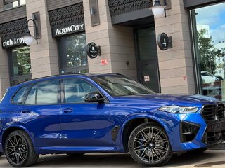 2024 BMW X5 M Competition III (F95) Рестайлинг, синий, 16840000 рублей, вид 5