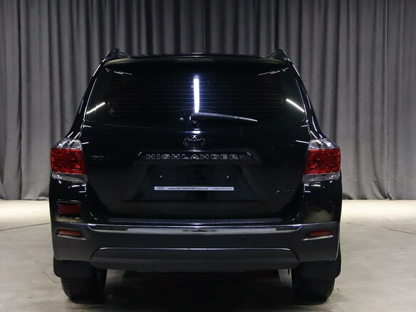 2013 Toyota Highlander II (XU40) Рестайлинг, чёрный - вид 14