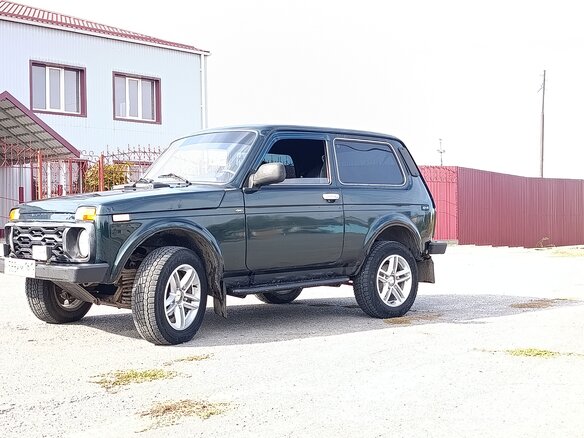 2003 Lada (ВАЗ) 2121 (4x4) I Рестайлинг, зелёный, 225000 рублей - вид 1
