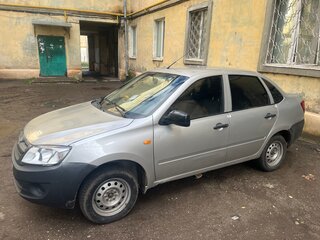 2013 Lada (ВАЗ) Granta I, серебристый, 200000 рублей, вид 1