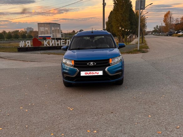 2021 Lada (ВАЗ) Largus I Рестайлинг, синий, 1187000 рублей - вид 1