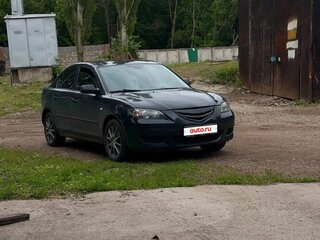 2006 Mazda 3 I (BK) Рестайлинг, чёрный, 360000 рублей, вид 2
