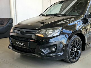 2017 Lada (ВАЗ) Kalina Sport II, чёрный, 699000 рублей, вид 3